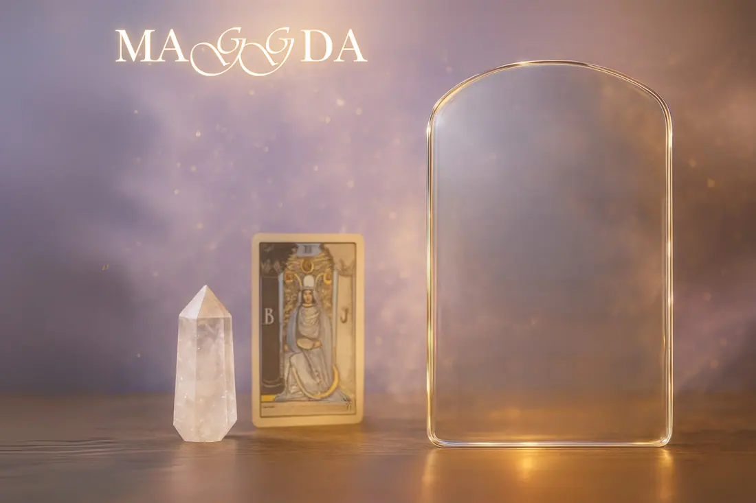 Makeda brand visual with soft premium editorial mood