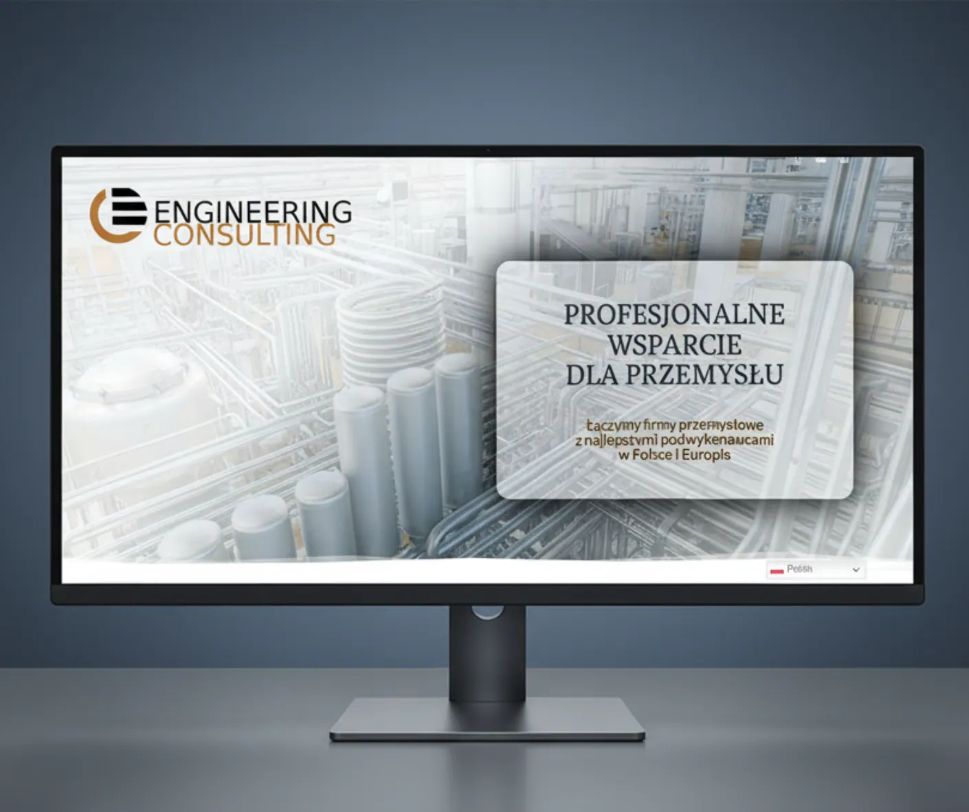 Engineering Consulting, wcześniejsza wersja strony